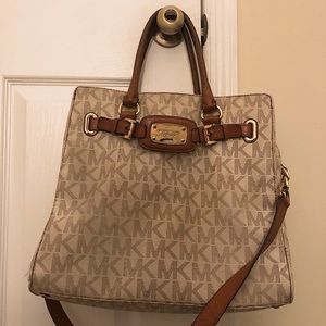 MK white and brown large bad.